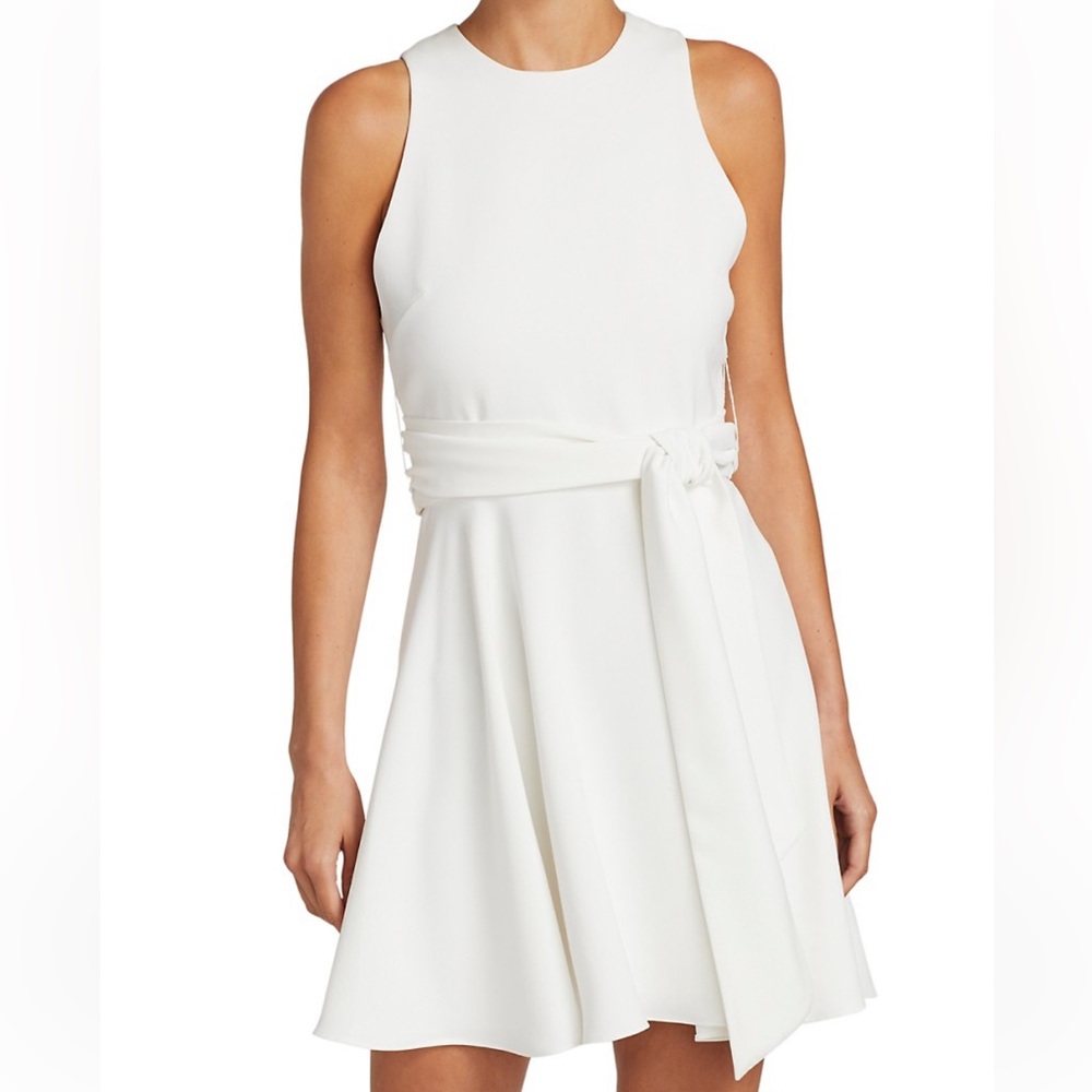 Alice + Olivia Wesley Flared Mini Dress